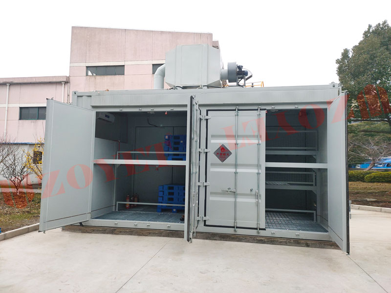 ZYCCX3000-2層架式危廢暫存柜