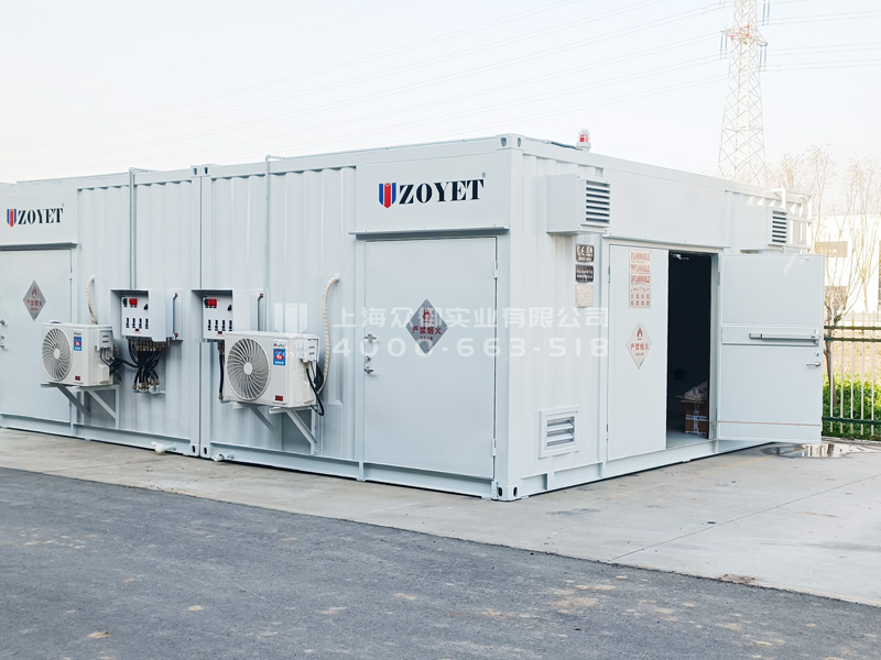 9000mm寬步入式室外暫存箱