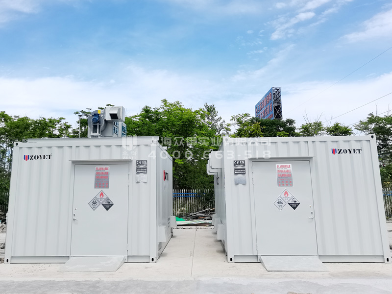 12000mm寬步入式防爆暫存柜