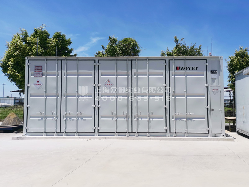 ZYCCX3000-1層架式戶外暫存柜