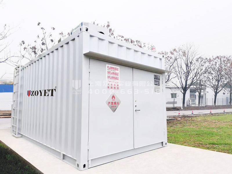 步入式戶外暫存柜